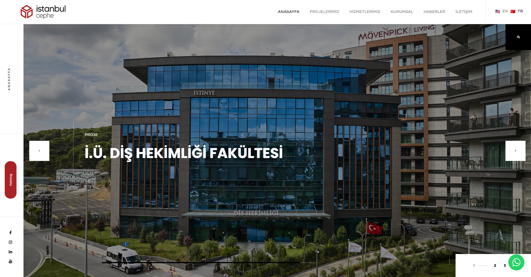 İstanbul Cephe Web Projesi